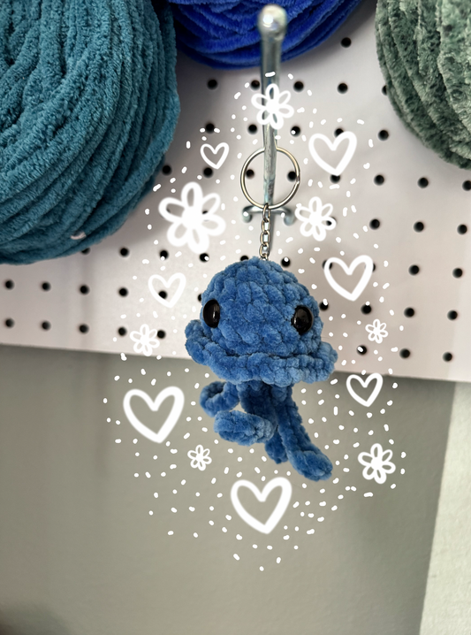 Jellyfish Keychain