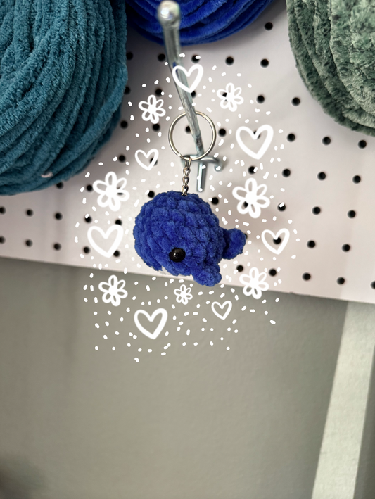 Whale Keychain