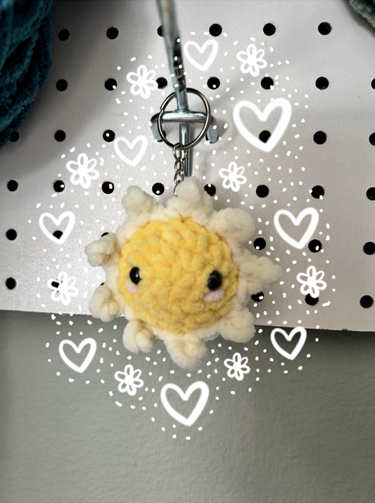 Daisy Keychain